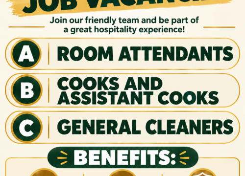 Job Vacancy at Tetra Jungle Hotel